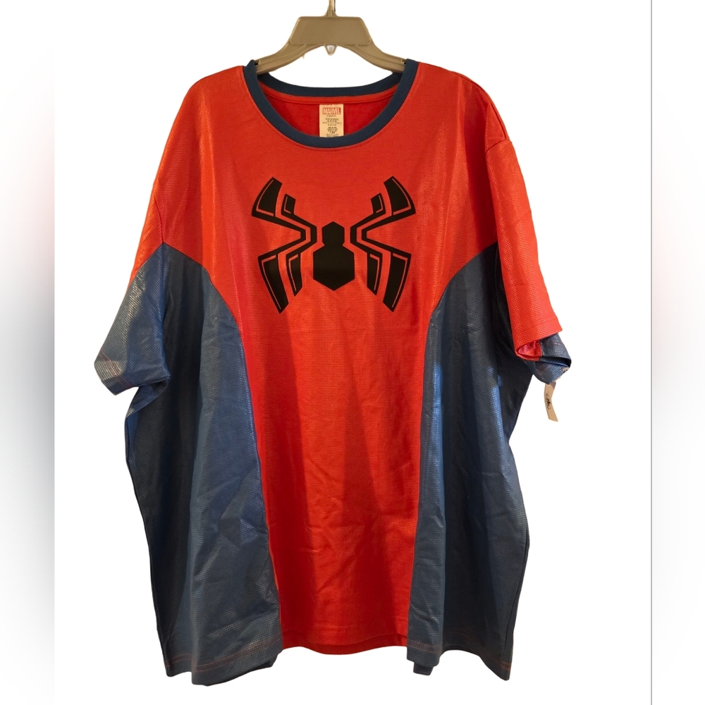 Disney Parks Marvel Spider-Man Costume Cosplay T-Shirt Men's 3XL NEW